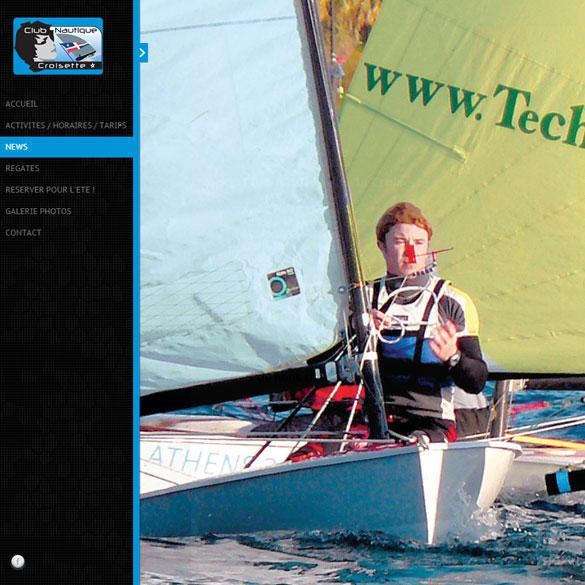 creation site Internet de voile